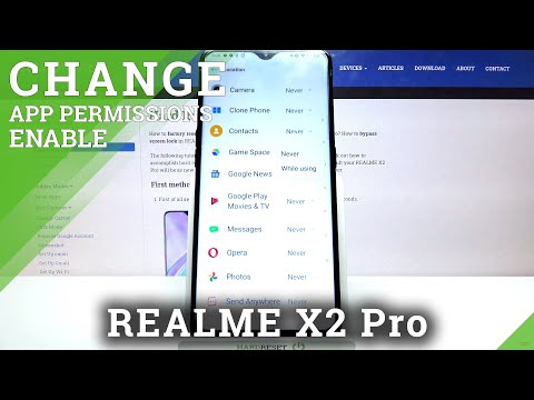 How to Manage App Permissions on REALME X2 Pro – Main Apps Customizations