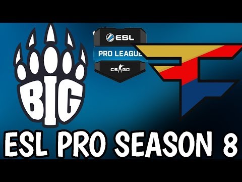 BIG vs Faze ESL Pro League Season 8 Highlights CSGO - Overpass