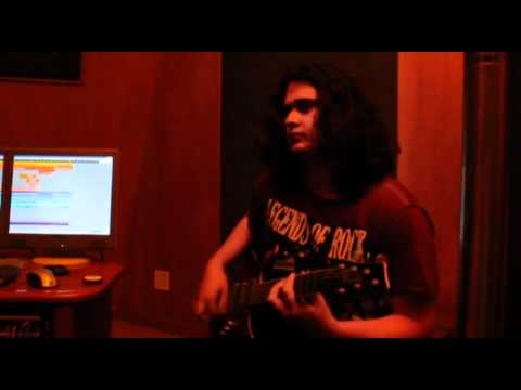 Aleks in the studio!