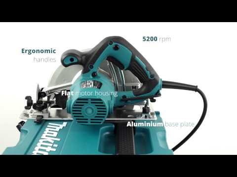 Diskinis pjūklas Makita HS7601J, 1200W 190mm video