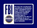 FBI Anti Piracy Warning Full Screen 2007 Present