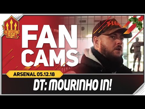 DT | MOURINHO IN! Manchester United 2-2 Arsenal Fancam