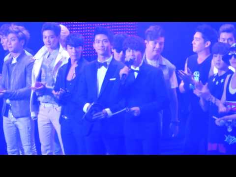 130309 Music Bank in Jakarta Opening - SHINee and Super Junior