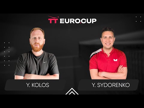 13:40 Yurii Kolos - Yaroslav Sydorenko 09.12.2023 TT Euro.Cup Ukraine Professional. TABLE 3