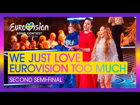 We Just Love Eurovision Too Much at the Second Semi-Final | Eurovision 2024 | #UnitedByMusic 🇸🇪