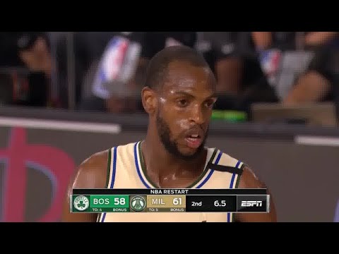 Khris Middleton Full Play vs Boston Celtics | 07/31/20 | Smart Highlights