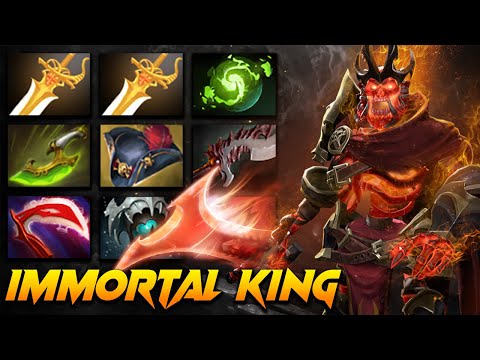 Wraith King Immortal Super Carry - Dota 2 Pro Gameplay [Watch & Learn]