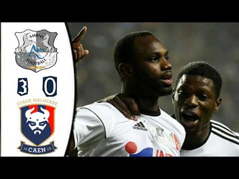 Amiens vs Caen 3-0 All Goals Ligue 1 Conforama Live score Match in Pictures Mementos Melhores