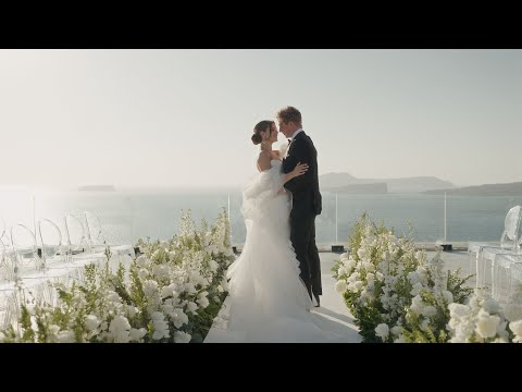 Beautiful Wedding at Cavo Ventus, Santorini / Marjory & Aaron