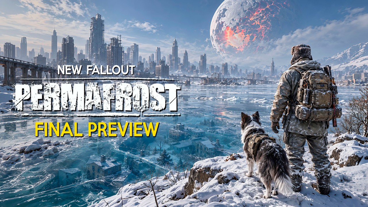 PERMAFROST Final Gameplay Preview | New FROZEN OPEN WORLD Survival like Fallout & Metro