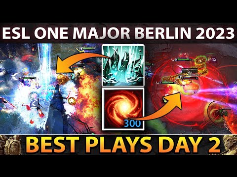 Dota 2 Best Plays of ESL ONE Berlin Major - Playoffs Day 2