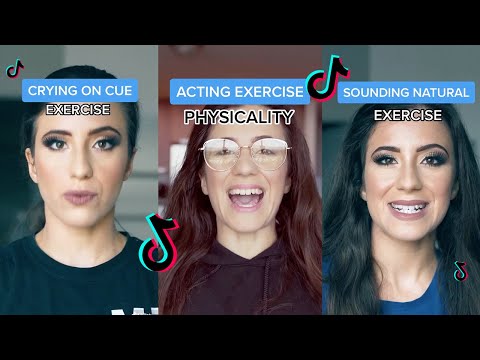 Acting Exercise Challenge TikTok Compilation Part 1 | With Eliana Ghen