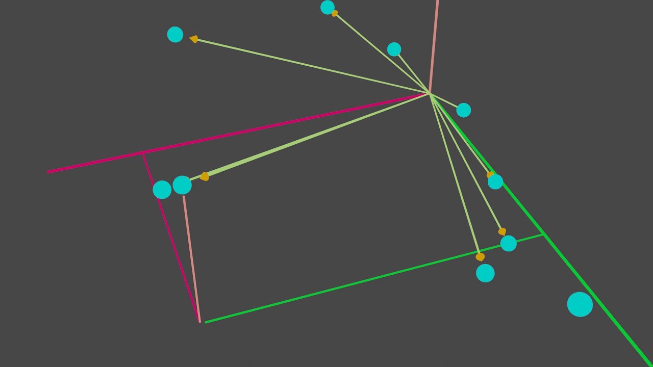 Lagrangian vs Eulerian Descriptions of Fluid flow (Animation)