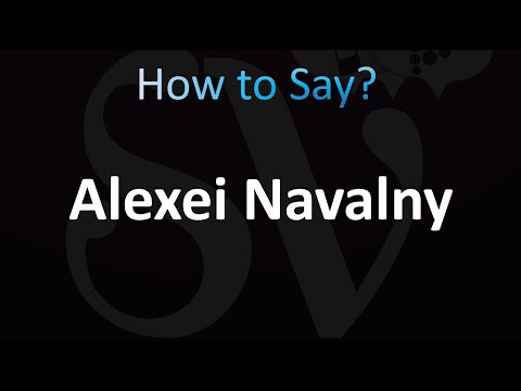 How to Pronounce Alexei Navalny (CORRECTLY!)