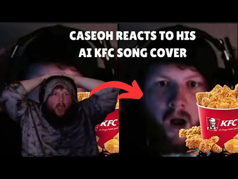 CasOh's FUNNIEST Reaction to his AI KFC Song