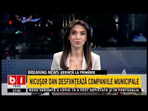 NICUSOR DAN DESFIINTEAZA COMPANIILE MUNICIPALE_Stiri b1_28 decembrie 2020