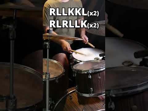 Six Stroke Roll and RLRLLK Sextuplet Fill 🥁