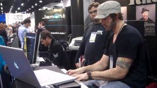 Video thumbnail for Chick Corea's "Spain" being played on 3 Rhodes Mark 7 pianos at the same time! NAMM 2010. by RhodesPianoMark7