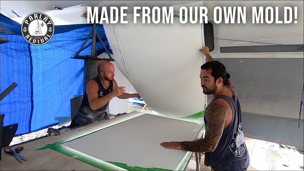 How to make diamond pattern non-skid for your boat! - Episode 135