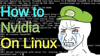 How to Install Nvidia Drivers on Linux (Gentoo)