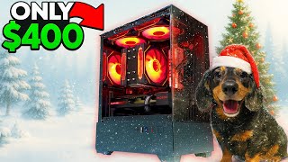 We Built the BEST $450 All AMD Gaming PC for Christmas… Was It Worth It?