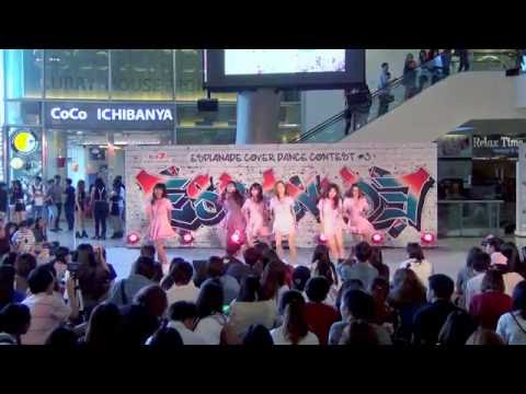 160828 [Wide] Trampoline cover GFRIEND - Me Gustas Tu + NAVILLERA (너 그리고 나) @ Esplanade#3 (Audition)