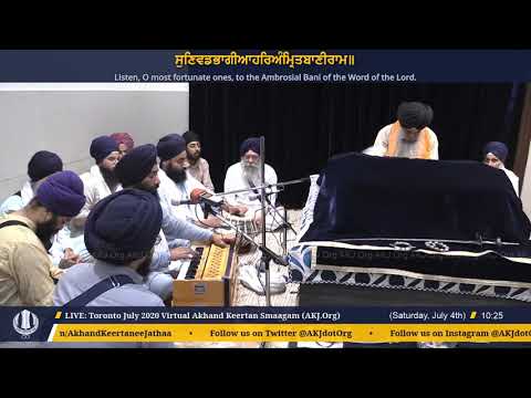 056 Toronto July 2020 Saturday Morning -  Bhai Talwinder Singh Jee Sarspur