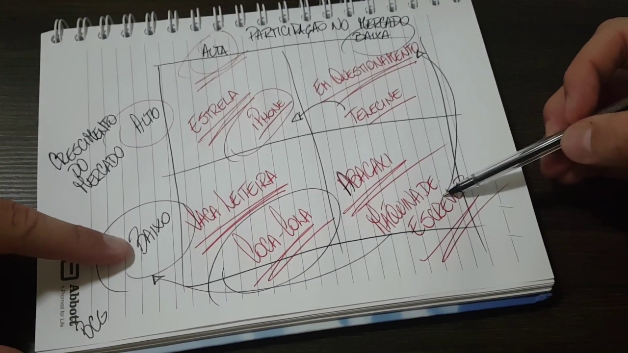 Análise de Portfólio de Produtos e Serviços - Matriz BCG