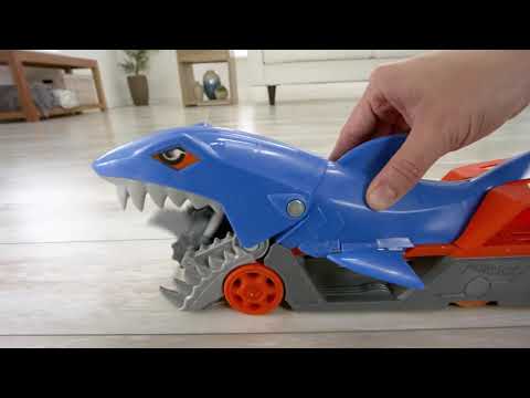 Mattel Hot Wheels „Ryklys transporteris“ video