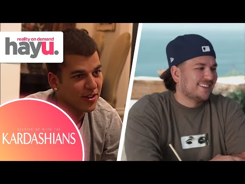 Rob Kardashian's First and Last Moment on KUWTK | Keeping Up With The Kardashians