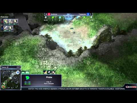 WCS America Challenger League Bracket Stage Day 2 Tassadar vs Alicia Game 2