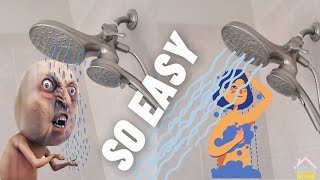 HOW TO FIX LOW SHOWER PRESSURE IN 5 MINUTES ... SHOCKED! EP 23