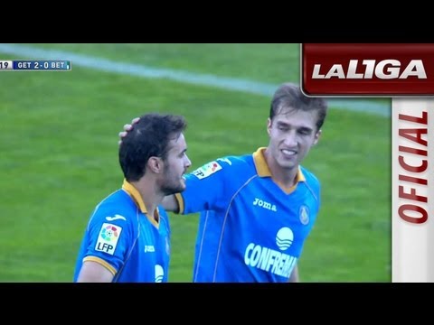 Gol de Pedro León (2-0) en el Getafe CF - Real Betis - HD