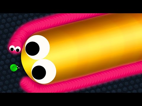 Slither.io Pro Tiny Snake Trolling Giant Noob Snakes - Epic Slitherio Gameplay