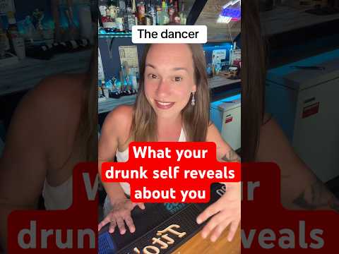 What your drunk self reveals about you #bartender #psychologyofdrunkpeople