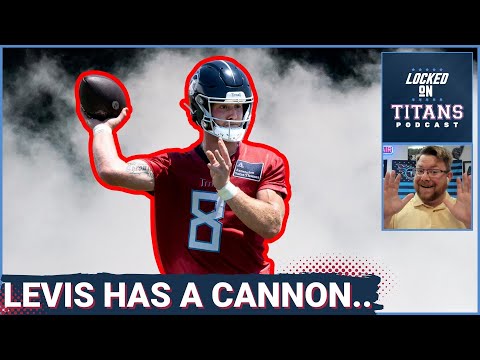 Tennessee Titans Will Levis HAS A CANNON, Calvin Ridley is WR1 & Best Free Agents Remaining