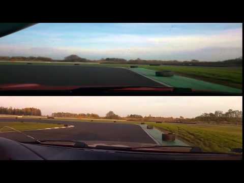 VI SuperOes Tor Poznań 2014 -  bartus BMW E36 330 VS kaleos Mistunishi Eclipse GSX