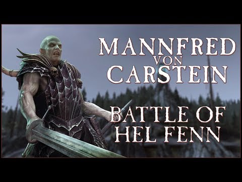 BATTLE OF HEL FENN - Mannfred von Carstein - Quest Battles - Total War: WARHAMMER!
