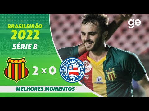 Gols e lances de Sampaio Corrêa x Bahia