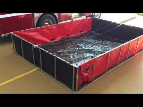 Tanker 14's New 2,500-gallon rectangular dump tank (2017)