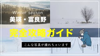 【保存版】冬の美瑛・富良野　撮影完全攻略ガイド