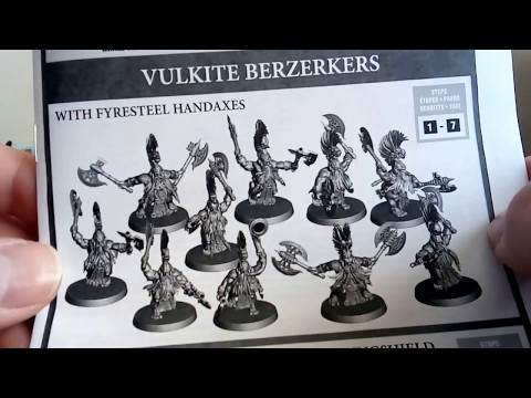 Vulkite berzerkers unboxing and review