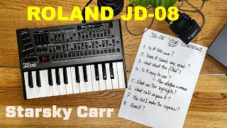 Video thumbnail for JD-08 Roland's little box of fun // YOUR QUESTIONS // demo + review by Starsky Carr