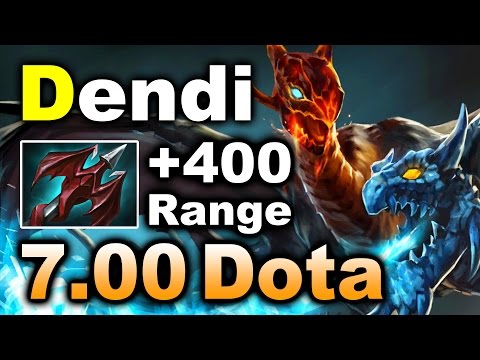Dendi Jakiro +400 Range Talent DPS Turret - New 7.00 Dota 2