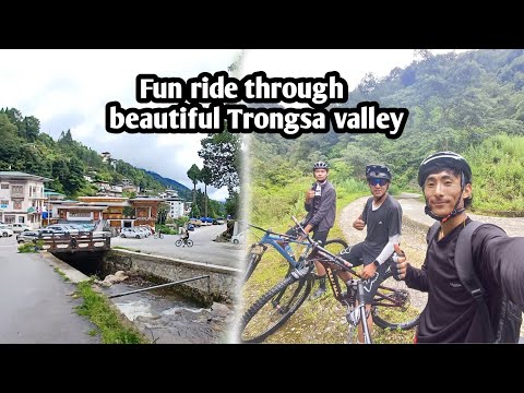 Fun ride with my friends through beautiful Trongsa valley ❤️