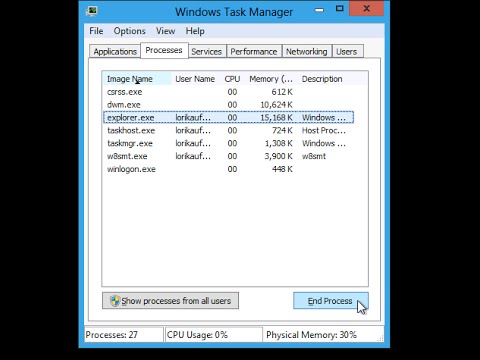 comment ouvrir gestionnaire de tache windows 8