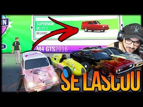 Forza Horizon 4 - ESSE deu AZAR GOLIAS SURPESA com CARROS de ROLETA