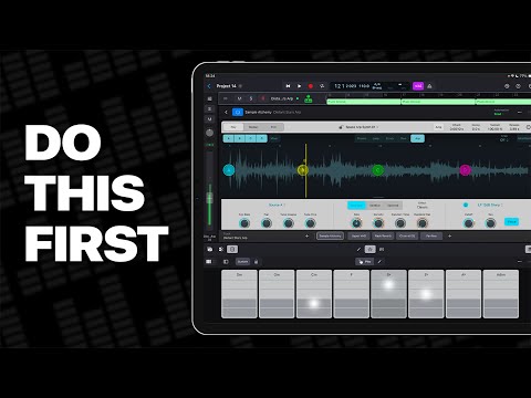 Logic Pro for iPad: Do THIS First