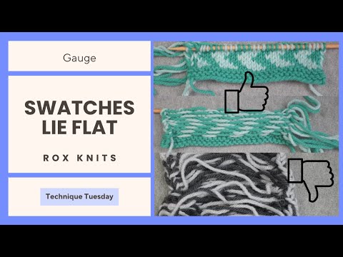 Fake In-the-round swatches for stranded color work // Technique Tuesday