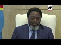 DR Congo's Kabila stepping down but doesn't rule out a return
